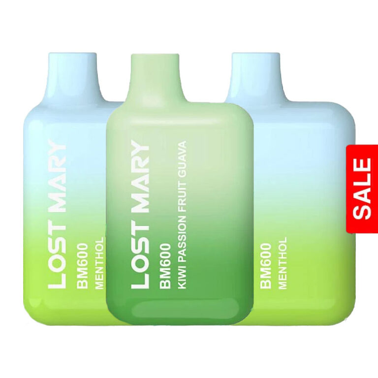 BM600 3 pack menthol kiwi