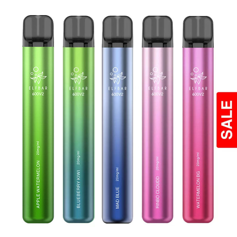 ELFBAR 600v2 5 Pack new 42