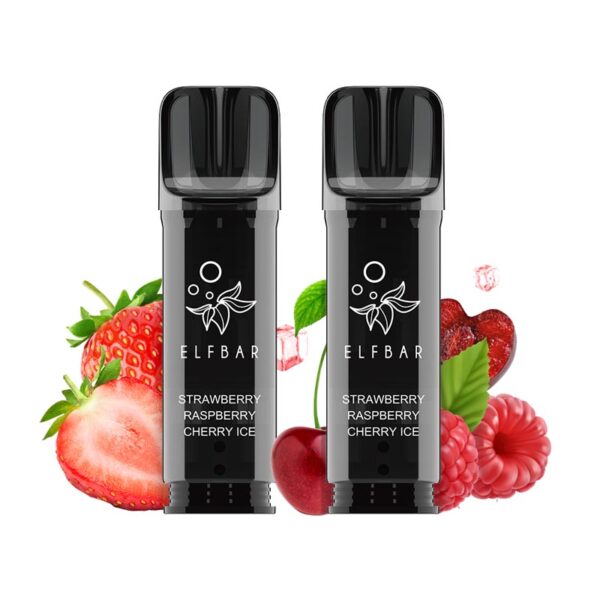 Elf Bar ELFA Pro Pod - Strawberry Raspberry Cherry Ice [2 pack]