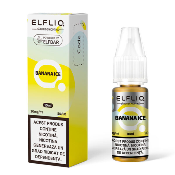 Elf Bar ELFLIQ – Banana Ice [20mg]
