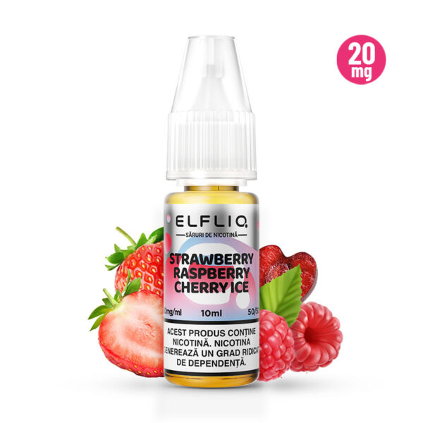 ELFBAR ELFLIQ - Strawberry Raspberry Cherry Ice [20mg]