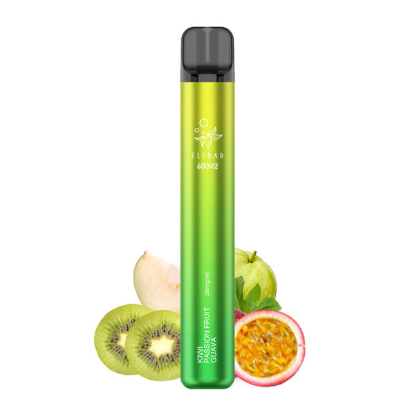 Elf Bar 600V2 - Kiwi Passion Fruit Guava
