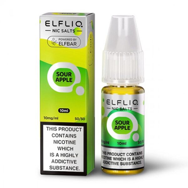 Elf Bar ELFLIQ - Sour Apple [10mg]