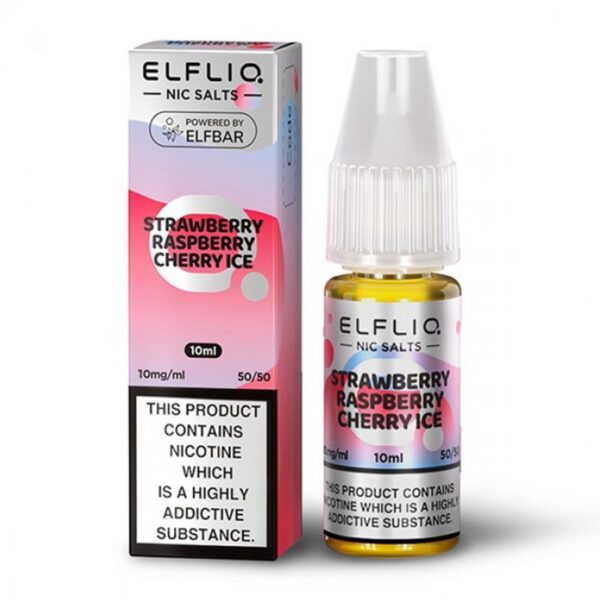 Elf Bar ELFLIQ - Strawberry Raspberry Cherry Ice [10mg]