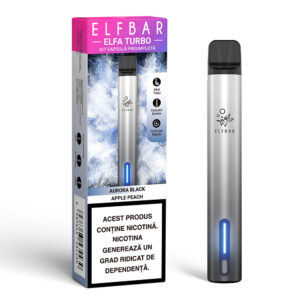 ELFBAR ELFA Pod Kit - Aurora Black Apple Peach Box