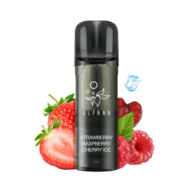 ELFBAR ELFA PRO V2 Pod - Strawberry Raspberry Cherry Ice