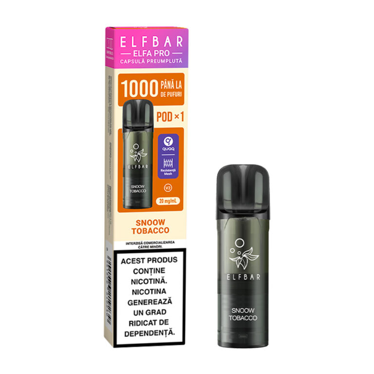 ELFBAR ELFA PRO V2 Snoow Tobacco small box