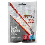 Filtre pentru țigarete Uvertura Slim 6 x 15 mm, 120 buc/pungă