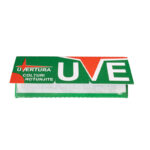 Foițe de rulat Uvertura Green cu colțuri rotunjite 69 x 36 mm, 50 foițe/pachet