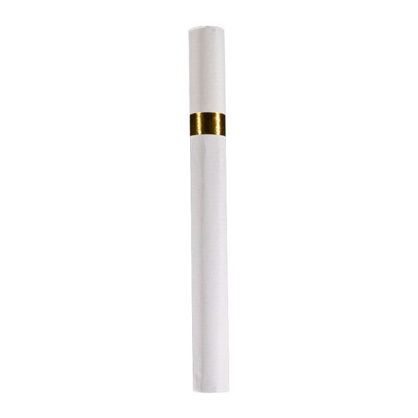 Tuburi pentru țigarete Uvertura Premium White, filtru 24 mm, inel auriu – 200 buc/cutie.