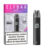 ELFBAR ELFX 2 Kit - Matte Black - imagine 2