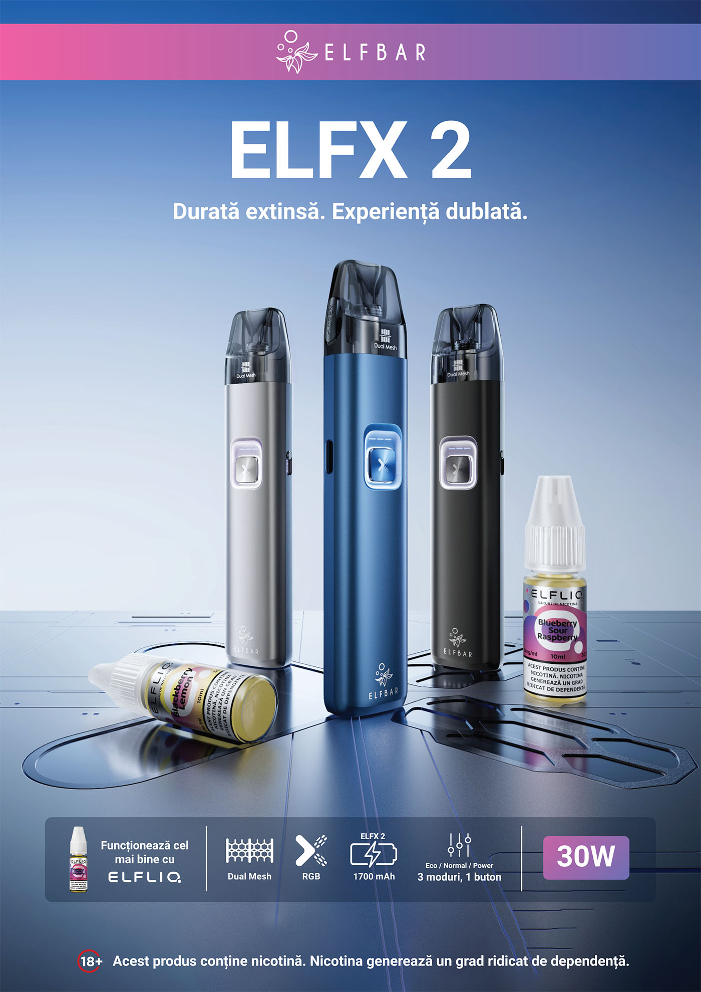 ELFBAR ELFX2 Poster vertical