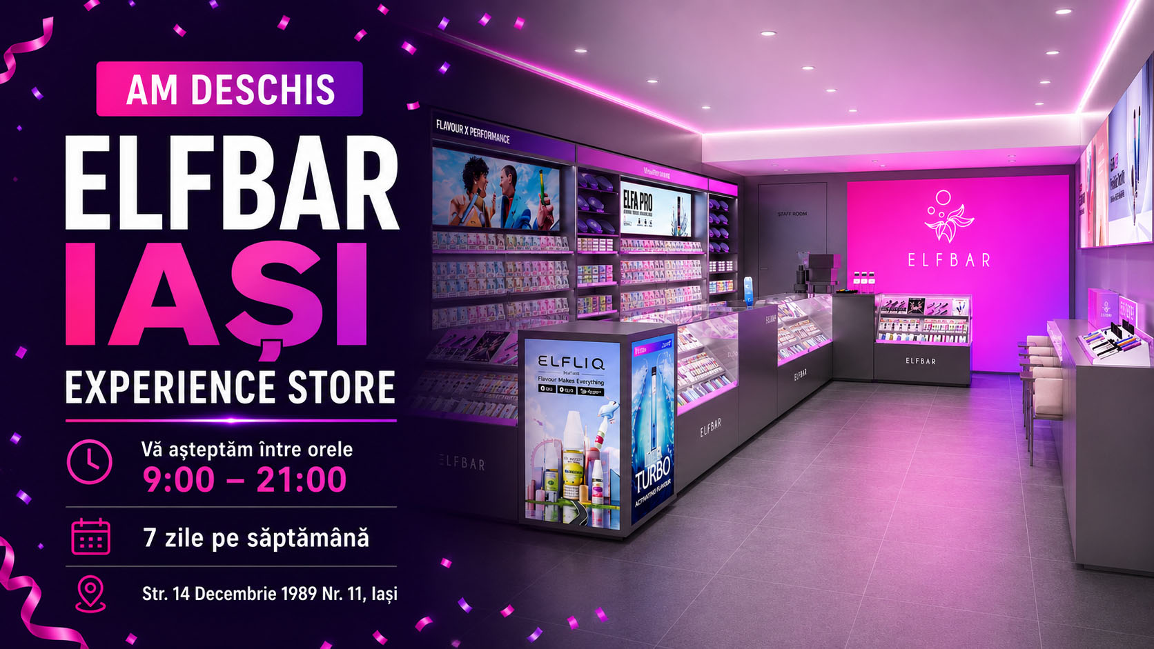 GH ELFBAR Magazin Iasi