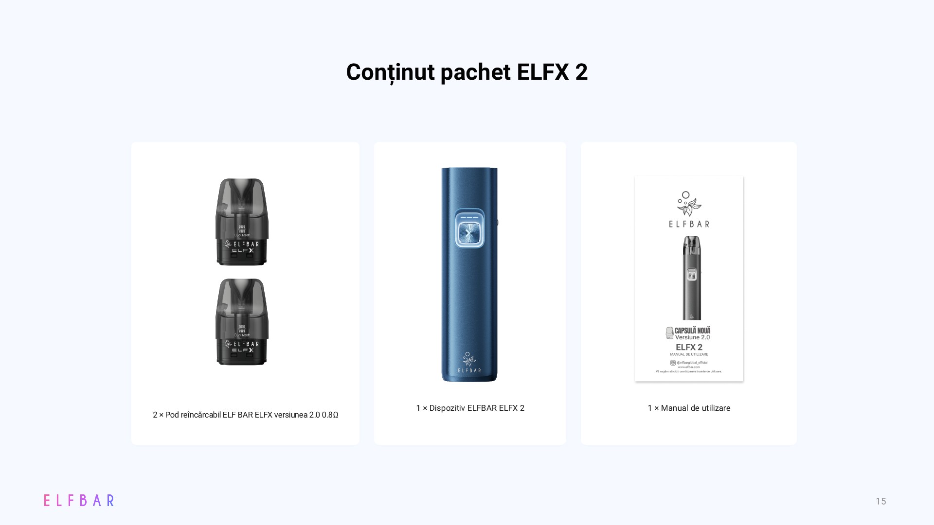 ELFBAR ELFX 2 Kit - Titanium Silver ELFBAR-ELFX-2-Slides (15)