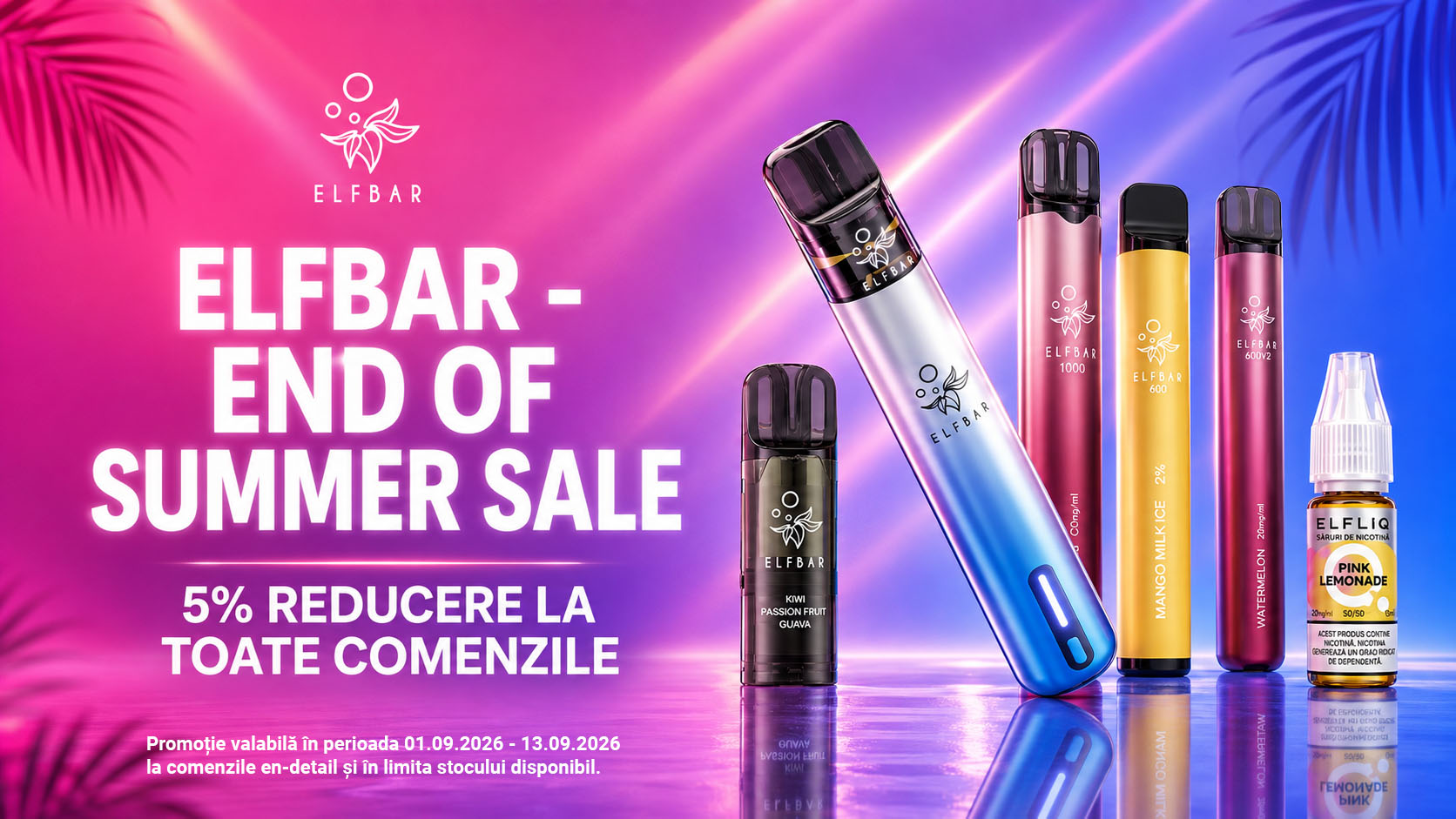 ELFBAR End of summer sale 2
