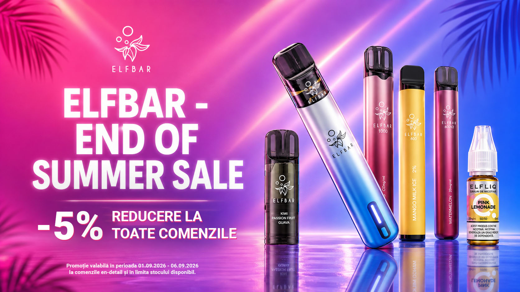 ELFBAR End of summer sale
