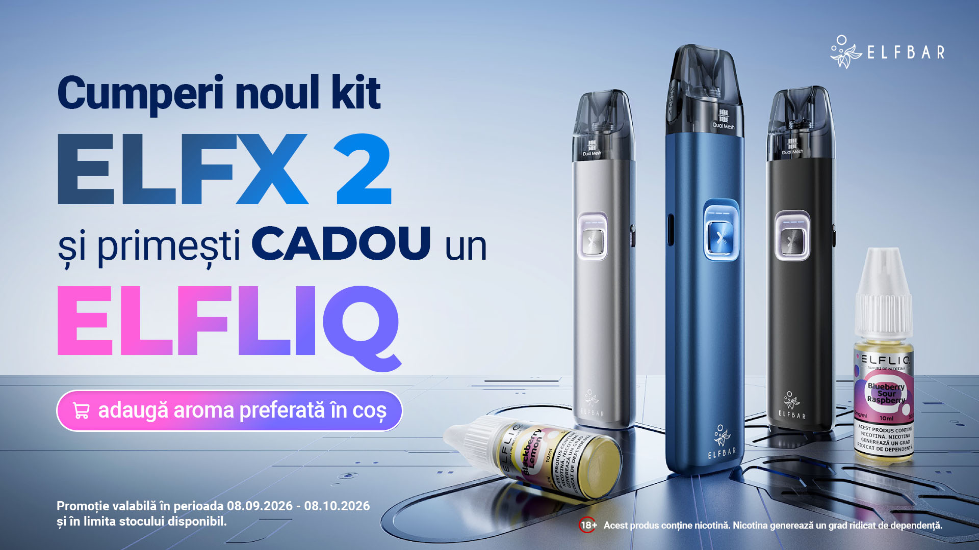 Promo ELFX2 ELFLIQ